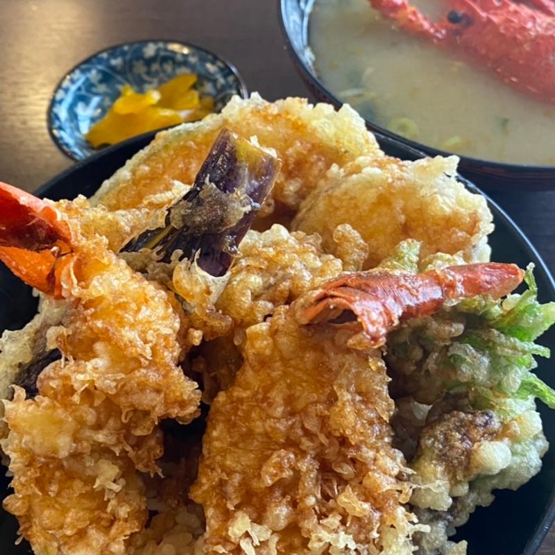 伊勢海老天丼(あき)