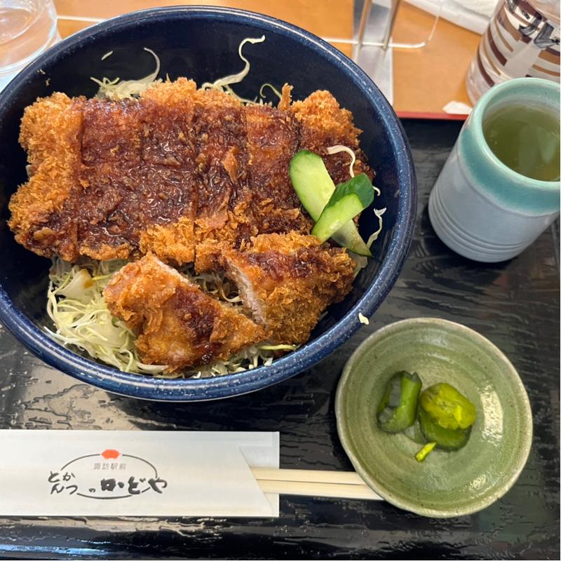 ランチ(かどや 諏訪駅前店)