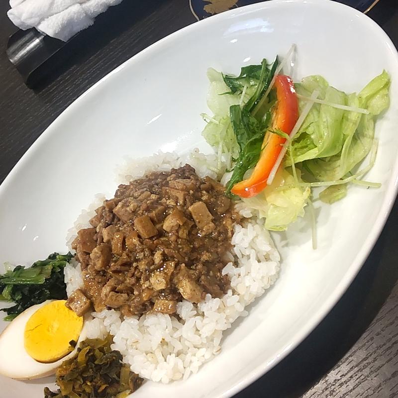 魯肉飯プレート(ティーハウス茶韻館)