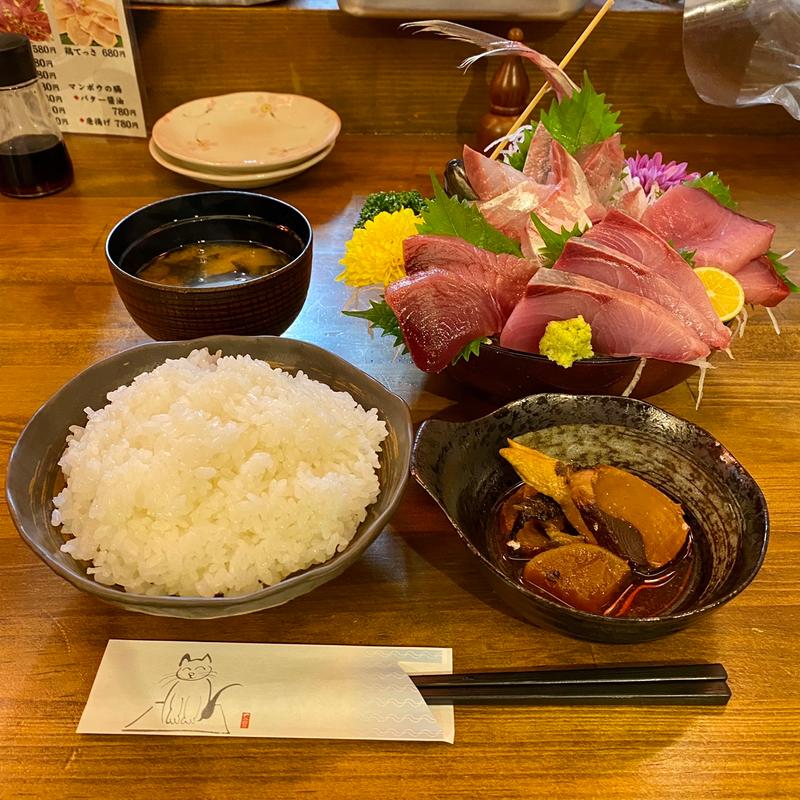 漁師のまかないランチ(夢鶏屋)