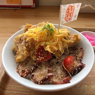 タコ丼(食堂カフェ仙華園×クレープ仙菓園)