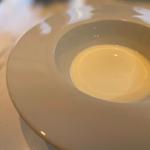 冷製じゃがいもスープ(hermit green cafe 京都・大山崎店)