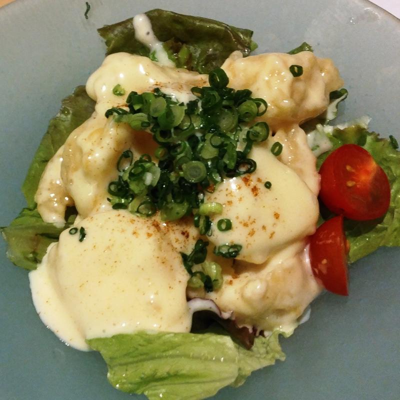 海老と帆立のマヨネーズ和え(旬の郷)