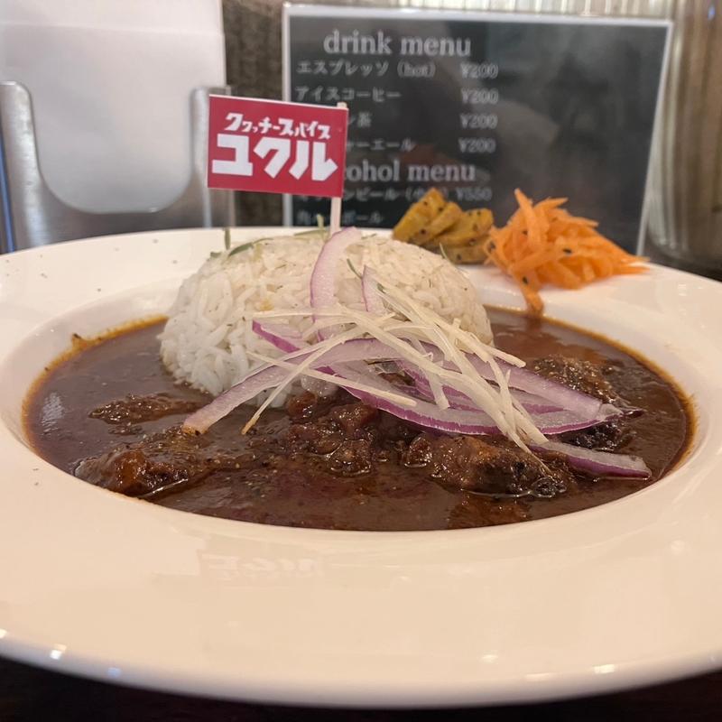 黒糖カシミールカレー(クヮッチースパイスユクル)