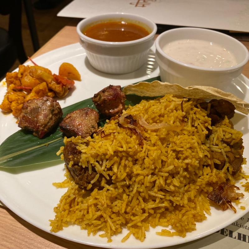 ビリヤーニのターリ(デリー 銀座店 （DELHI）)