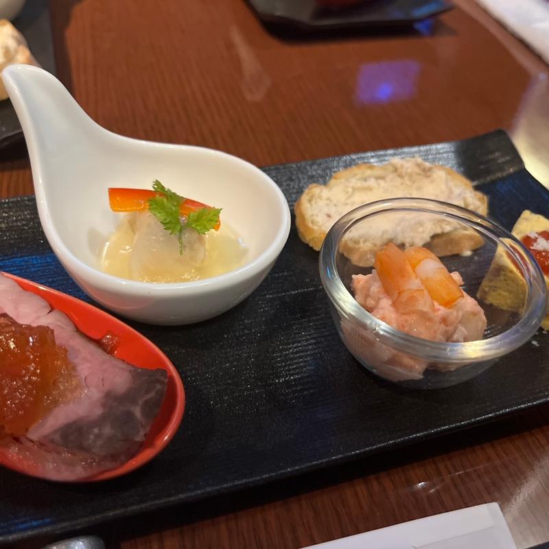 前菜盛り合わせ(水響亭 北新地店 （スイキョウテイ）)