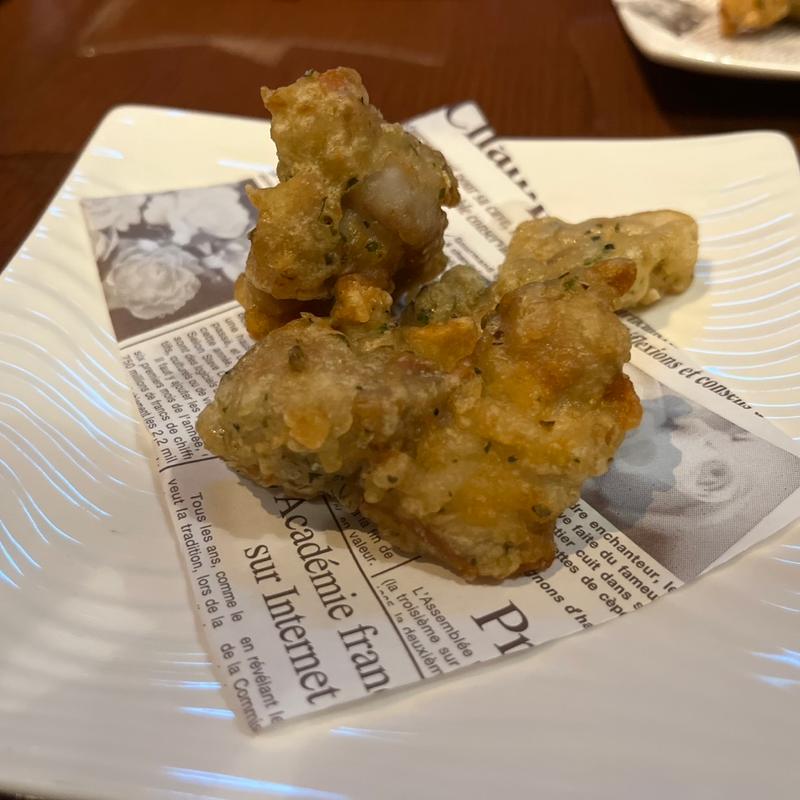エリンギとハーブチキンのフリット(水響亭 北新地店 （スイキョウテイ）)