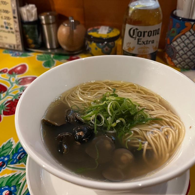 しじみラーメン(ペペラーメン)