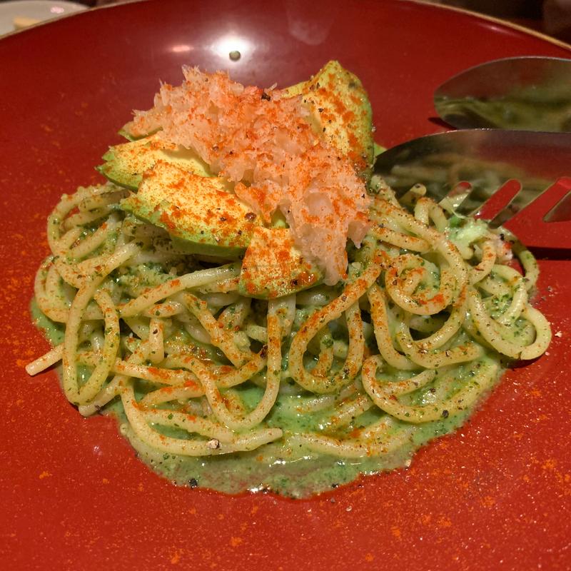 大葉のジェノベーゼ ズワイガニをのせて(カブト （KABUTO）)