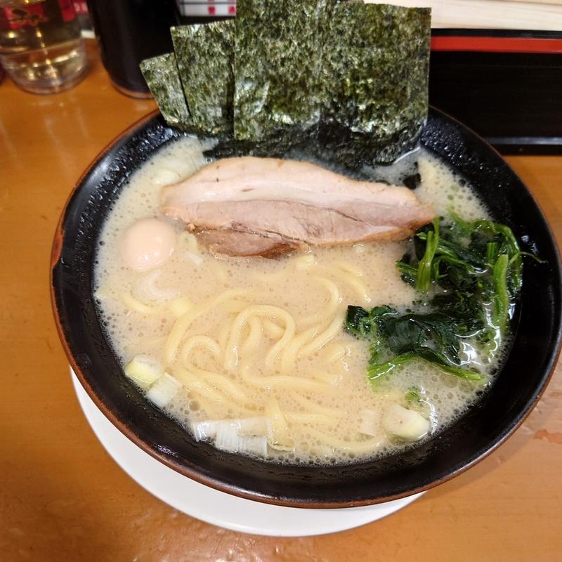 家系ラーメン塩(横浜家系ラーメン 湘家 前橋店)