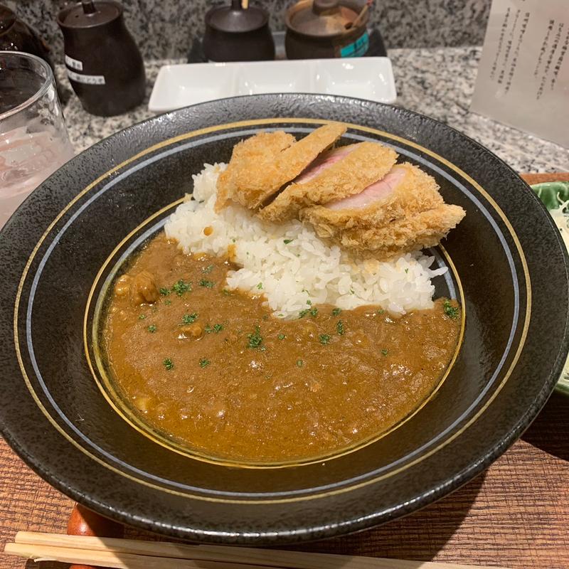 旨辛カツカレーライス(梅)(とんかつ大希)