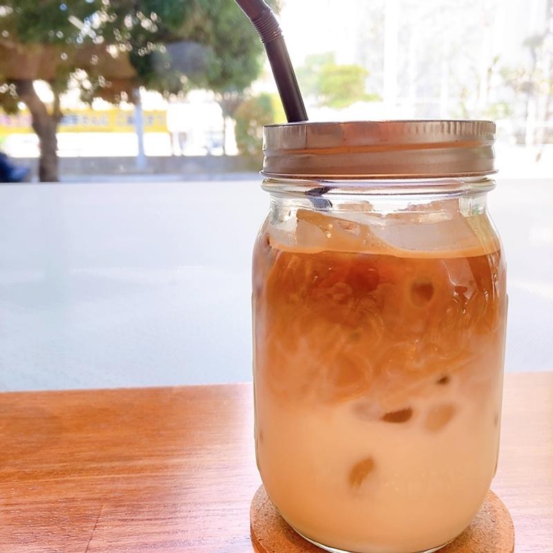 アイスカフェオレ(レブレッソ 広島袋町店)