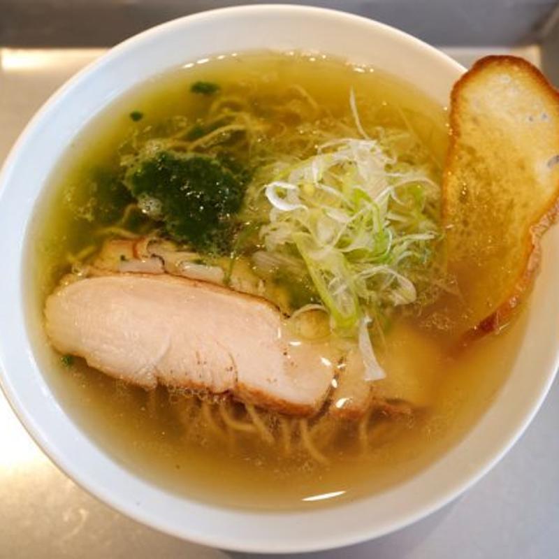 ニラのクリア塩ラー麺(ニシムラ麺)
