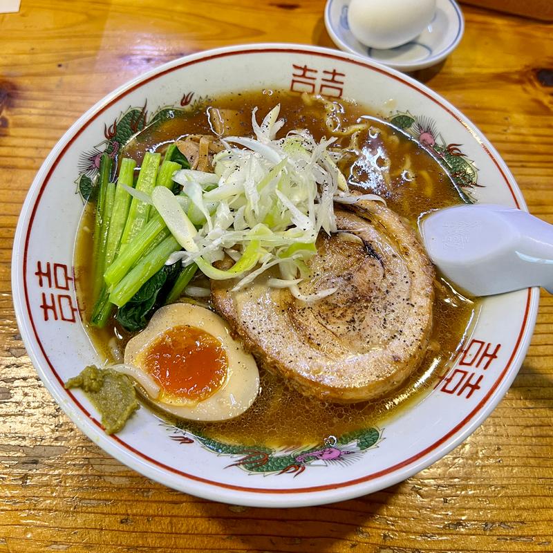 昭和醤油そば(博多担々麺 有吉商店)