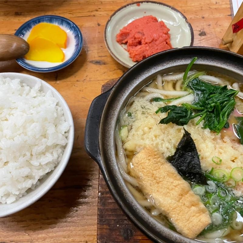 鍋焼きうどん(千成餅食堂 山科店 )