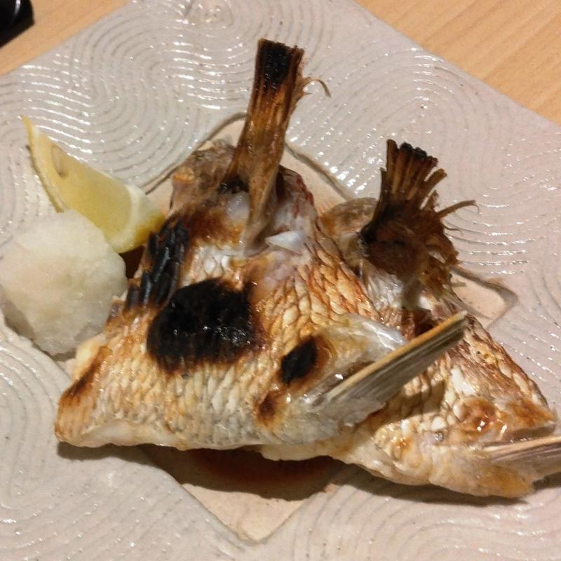 鯛のカマ焼き(旬の郷)