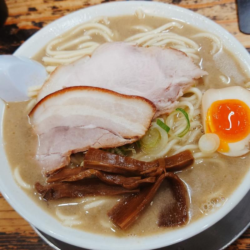 こく煮干し塩大盛(長尾中華そば 西バイパス本店 )