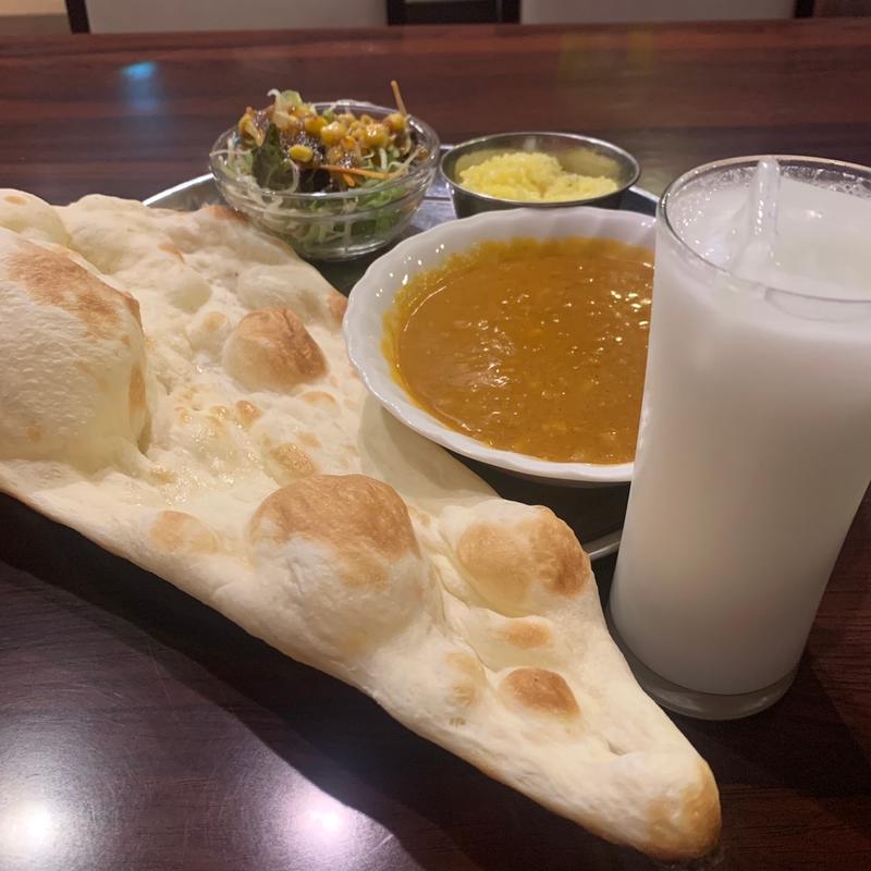 E）キーマーカレーランチ(インドダイニングバーカナピナ 中野坂上)