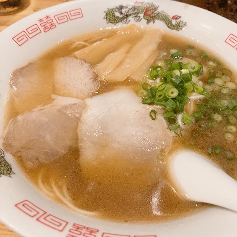 原田製麺ラーメン(ホルモン天ぷら まめすけ)