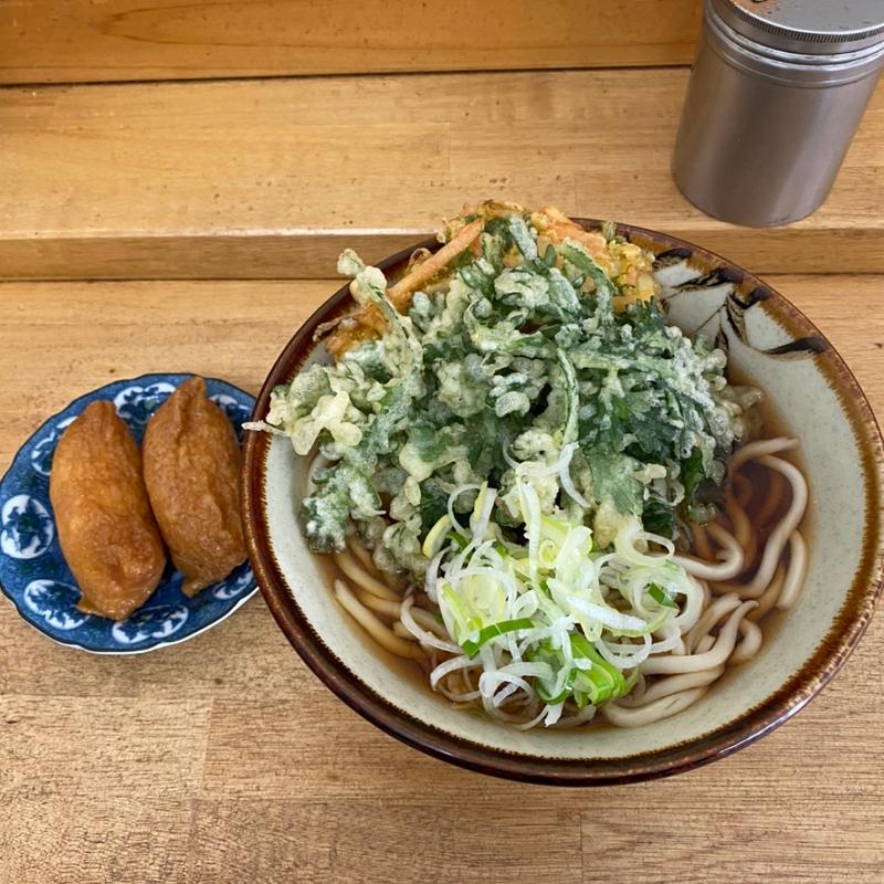 春菊天うどん(戸隠 （トガクシ）)