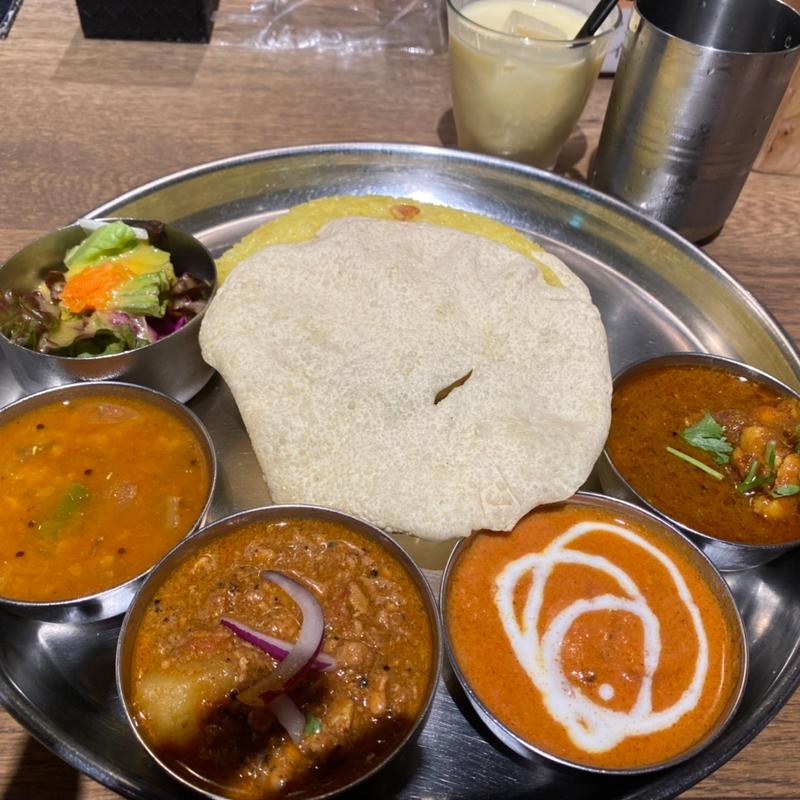 おススメ4種カレー(エリックサウス KITTE名古屋店)