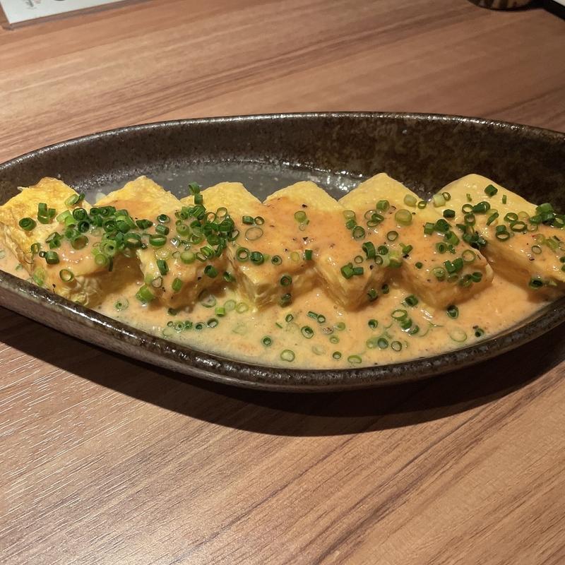 ねぎ明太のだし巻き玉子(魚河岸酒場 FUKU浜金 金山店)