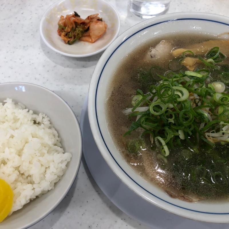 ミニラーメン＋ライス小(ラーメン天)