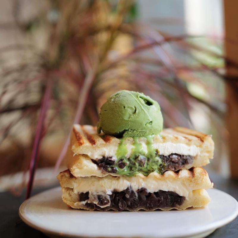 あんチーズホットサンド(City Coffee Setagaya)