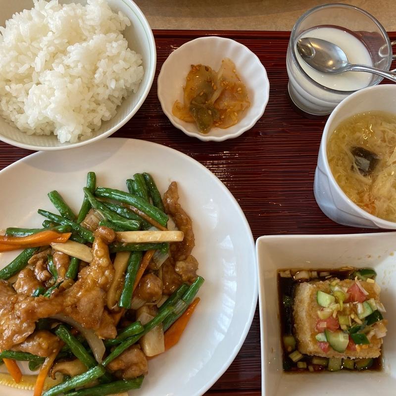 Aランチセット(庄和飯店)