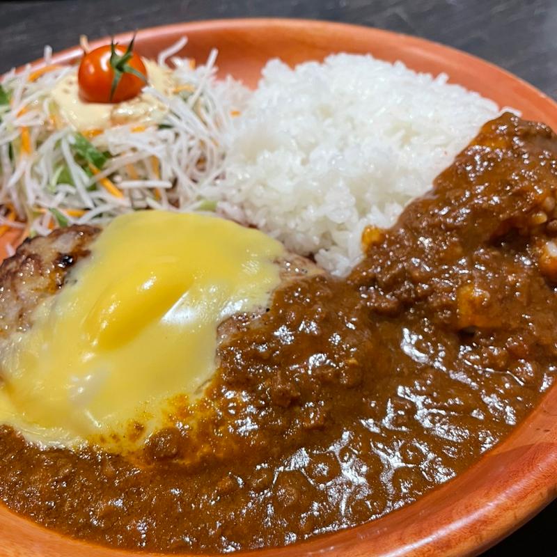 チーズカリーハンバーグ(びっくりドンキー 東六郷店)