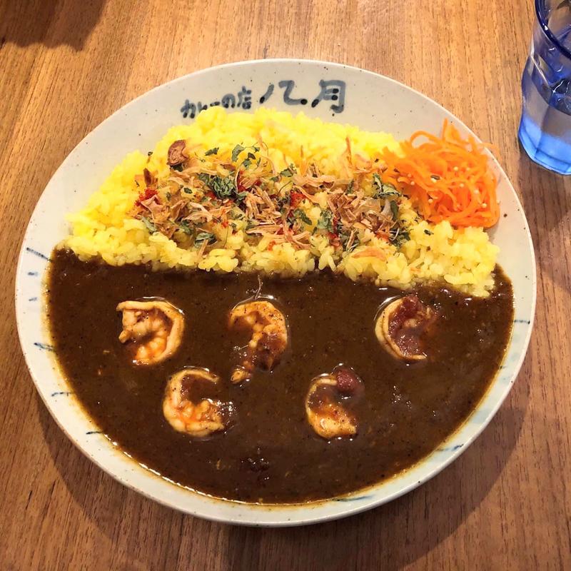 海老カレー(カレーの店 八月)