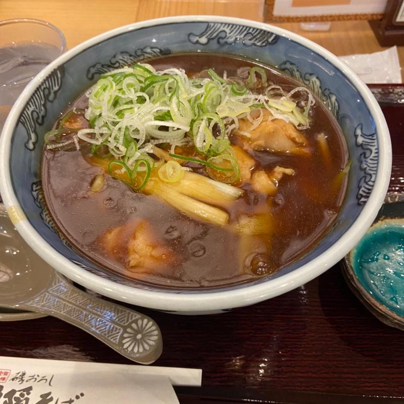 カレー南蛮うどん(戸隠そば 呉服町店)