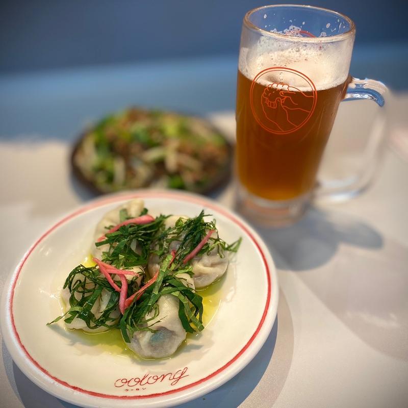 しそ水餃子(東京ギョーザスタンド ウーロン GREEN SPRINGS店)