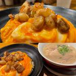 西成チャーライラーメンセット(白豚骨)(チャーライ極)