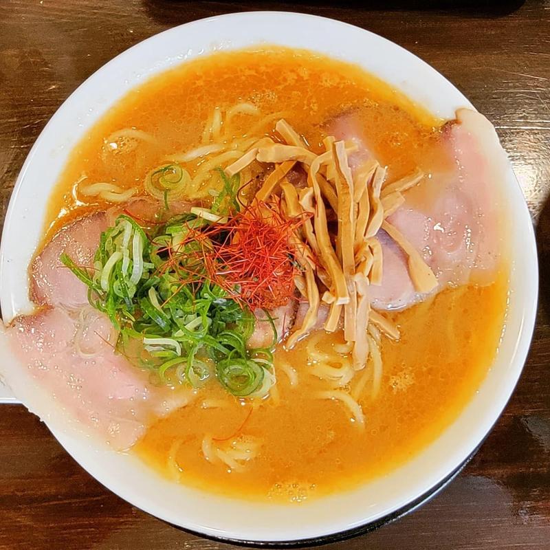 海老 辛味噌らぅめん(ラゥメン大地)