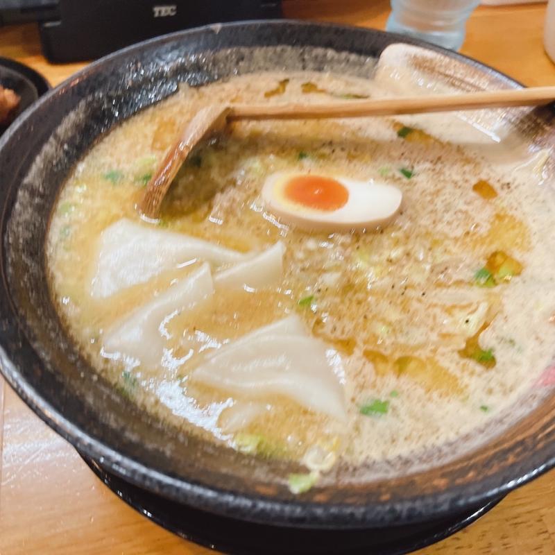 皮入り味噌餃子タンメン(満天家 インターパーク店 )