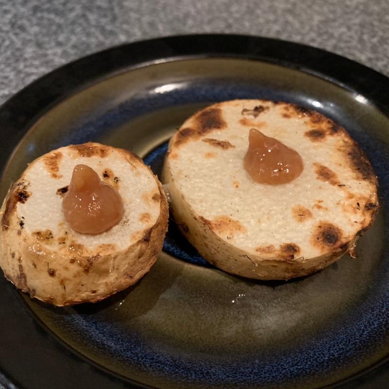 山芋梅肉和え(鳥心 )