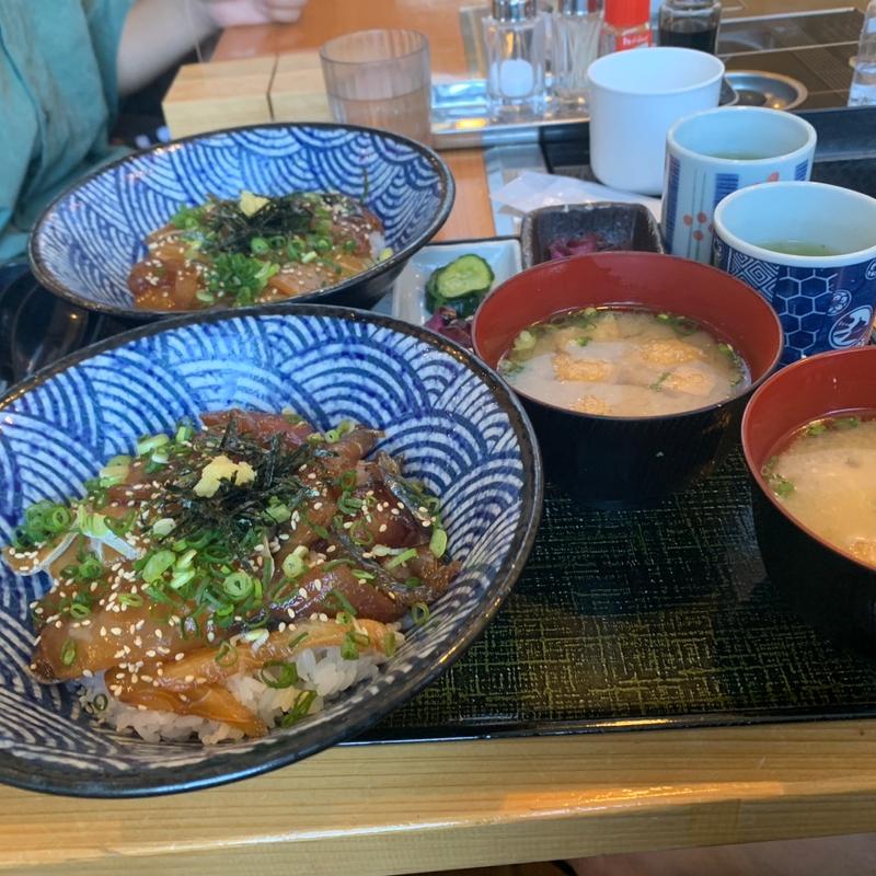 鰹の漬け丼(うちんくの食卓)
