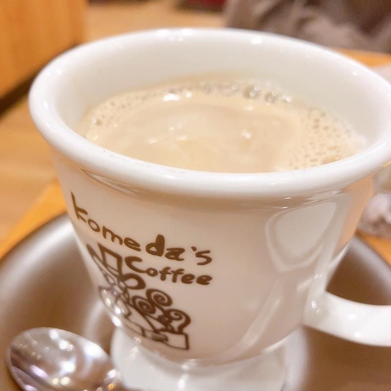 豆乳オーレ（ケーキセット）(コメダ珈琲店 白島キューガーデン店)