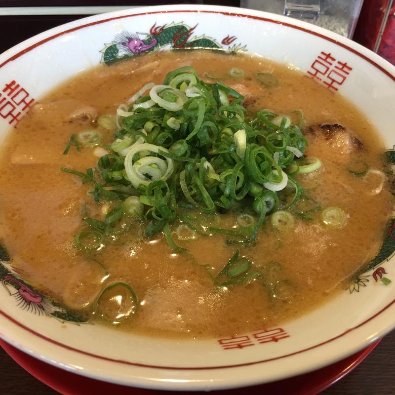 こってり背脂中華そば(中華そば 花京 天六本店)