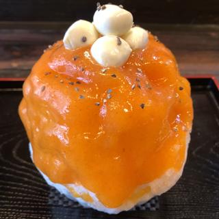 柿カプレーゼ(かき氷 大宮氷連)