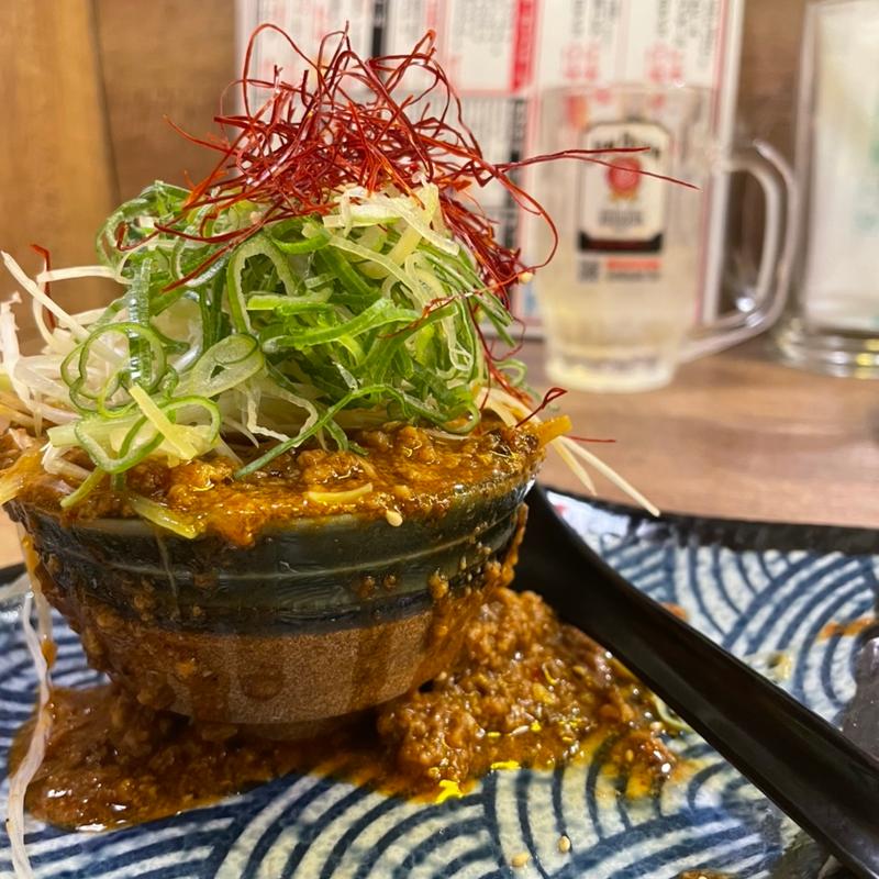 こぼれ麻婆豆腐(餃子のかっちゃん堺東店)