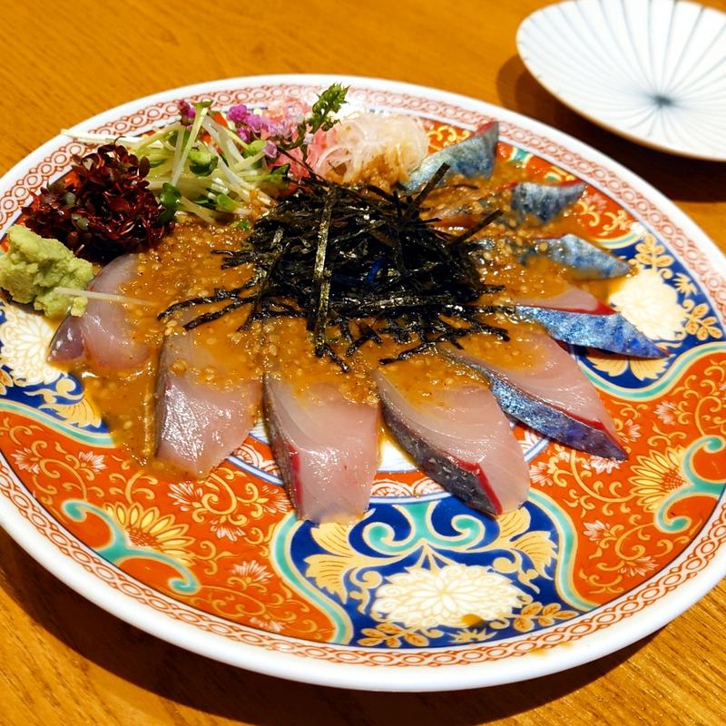 ごま鯖(魚ト肴　いとおかし)