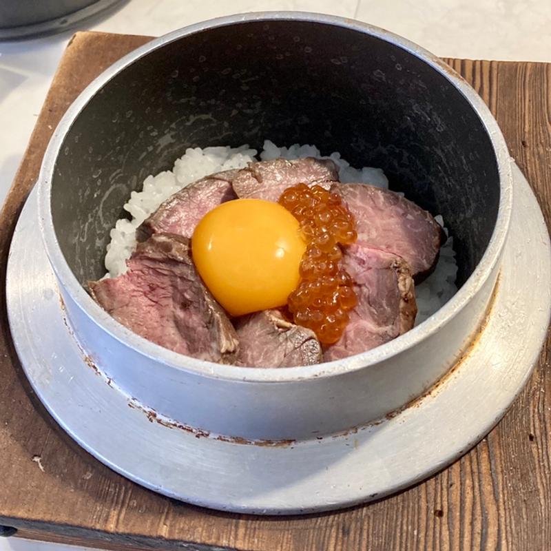 贅沢ハラミの羽釜(オコメノカミサマ)