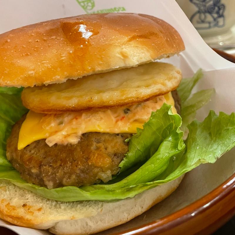 フルムーンバーガー(コメダ珈琲店 鹿児島川内店)