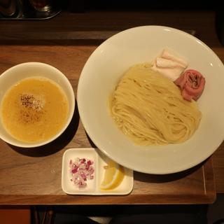 鶏ゅ白湯つけ麺(東京スタイル鶏らーめん ど・みそ鶏)