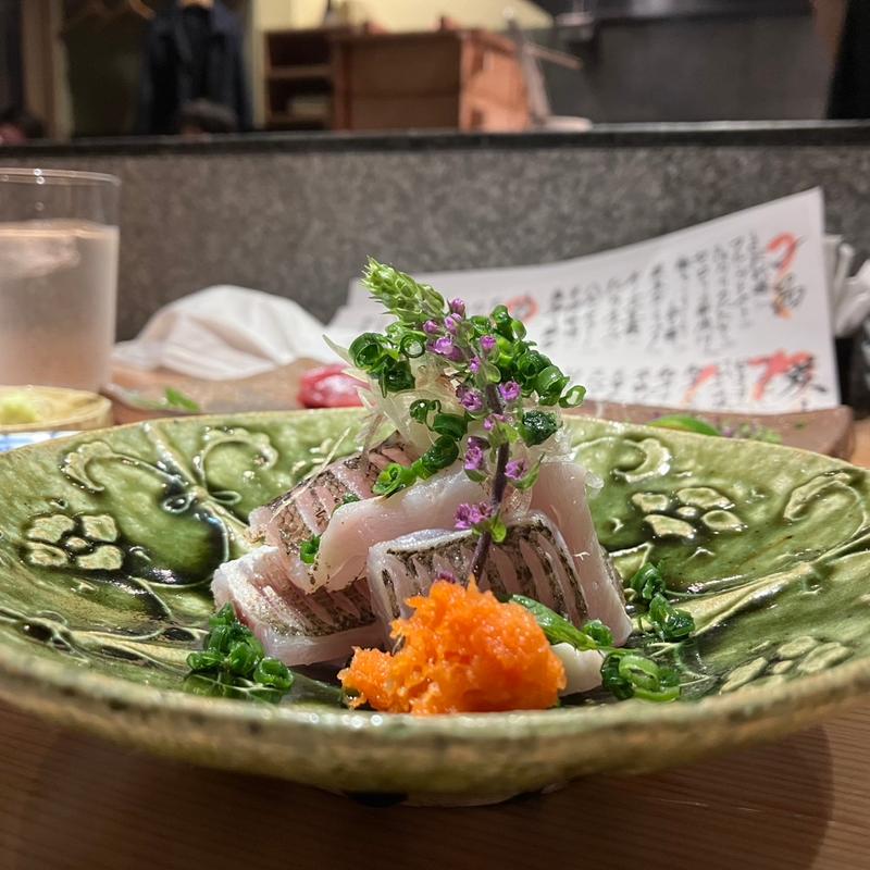 カマスの炙り(那のかど)