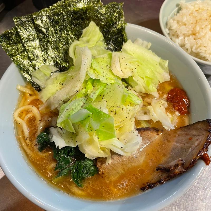 ラーメン並(とんこつラーメン藤参)