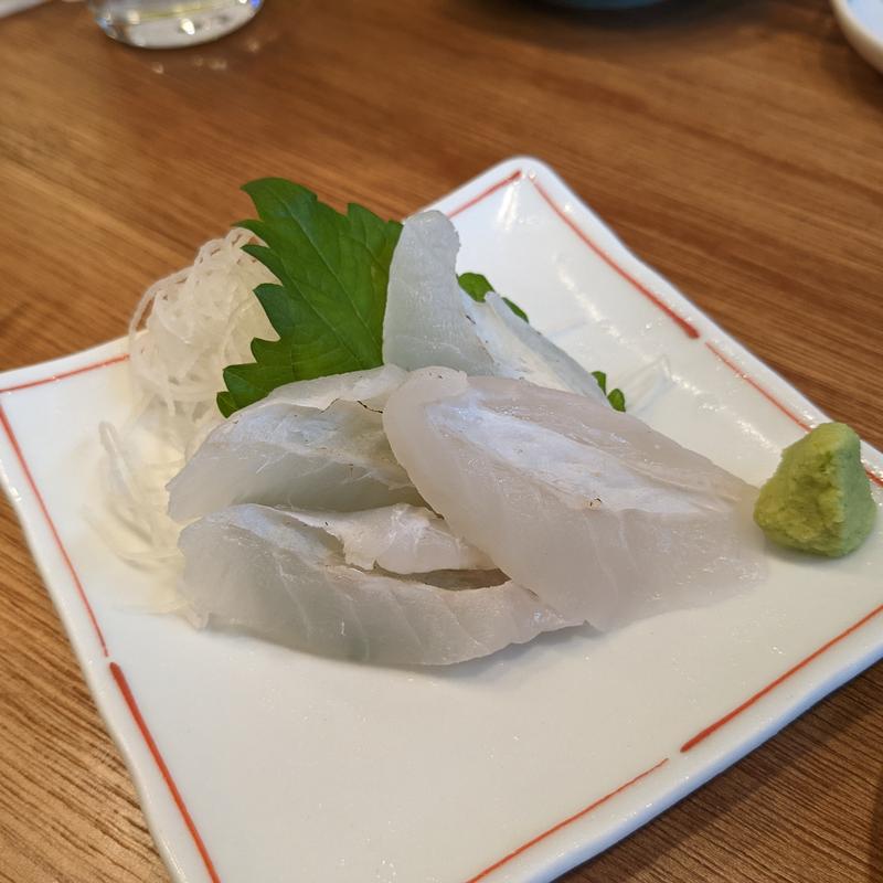 ウマズラハギ(釣宿酒場マヅメ 野毛本店)