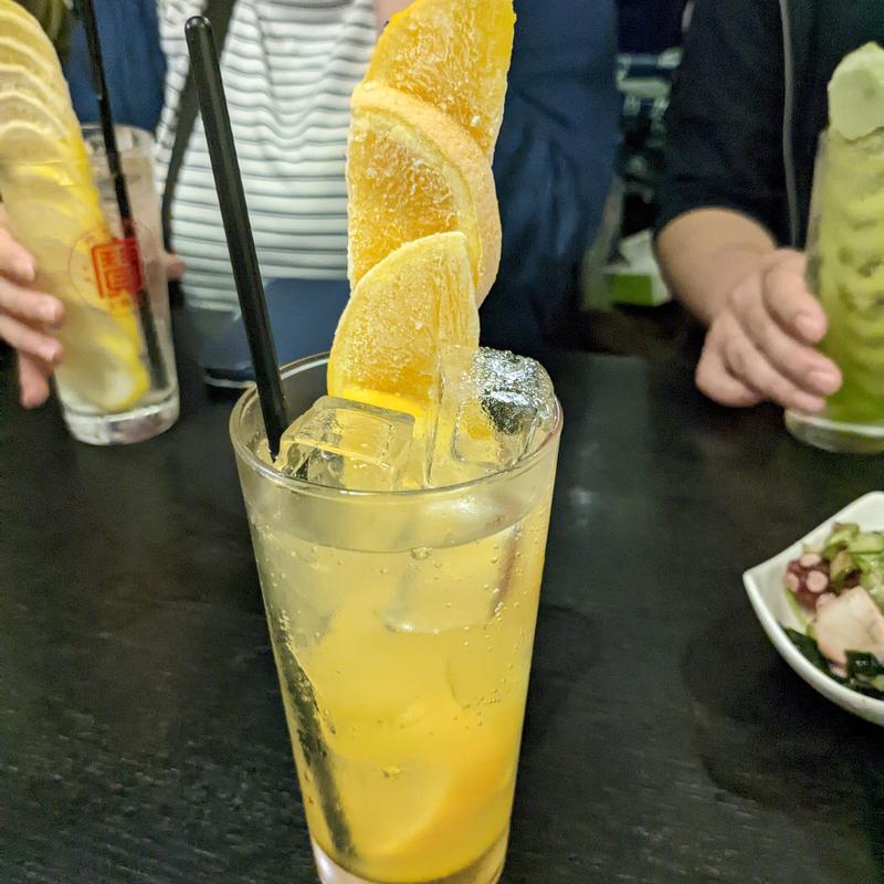 凍結丸ごとみかんサワー(魚菜酒房 ＩＫＫＹＵ(一休))